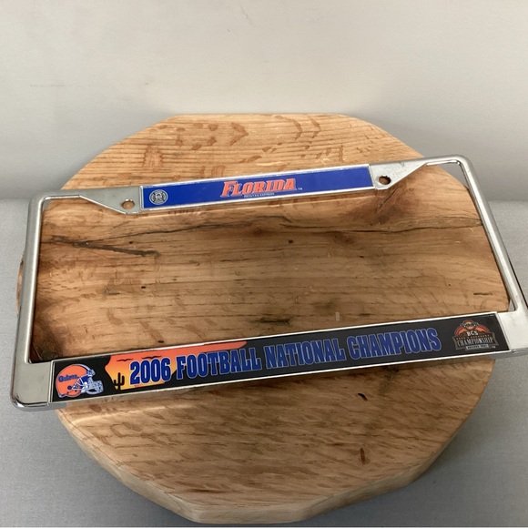 Almost Vintage - 2006 Florida Gators National Champions License Plate Frame - Picture 8 of 10